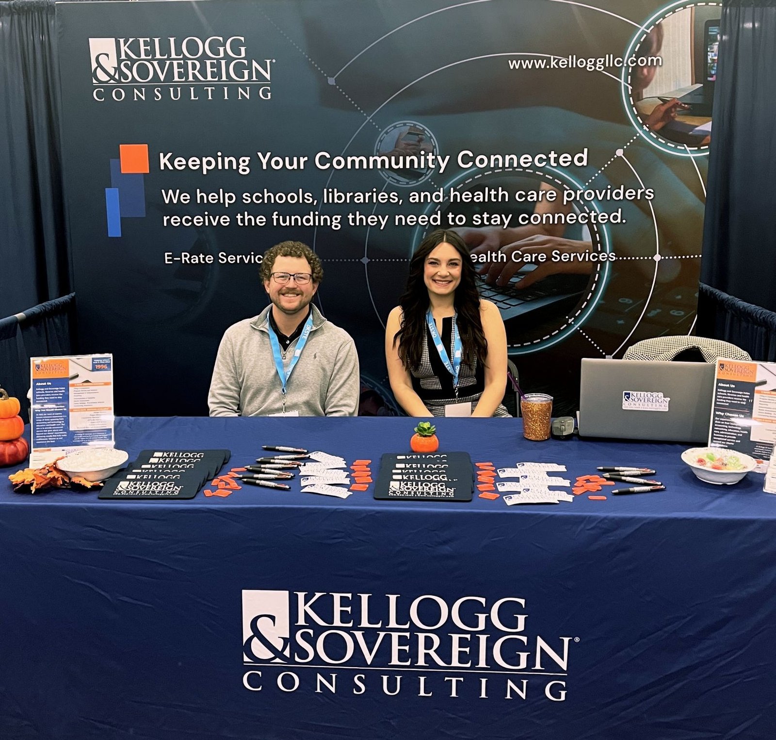 Kellogg & Sovereign Booth Kellogg & Sovereign Booth