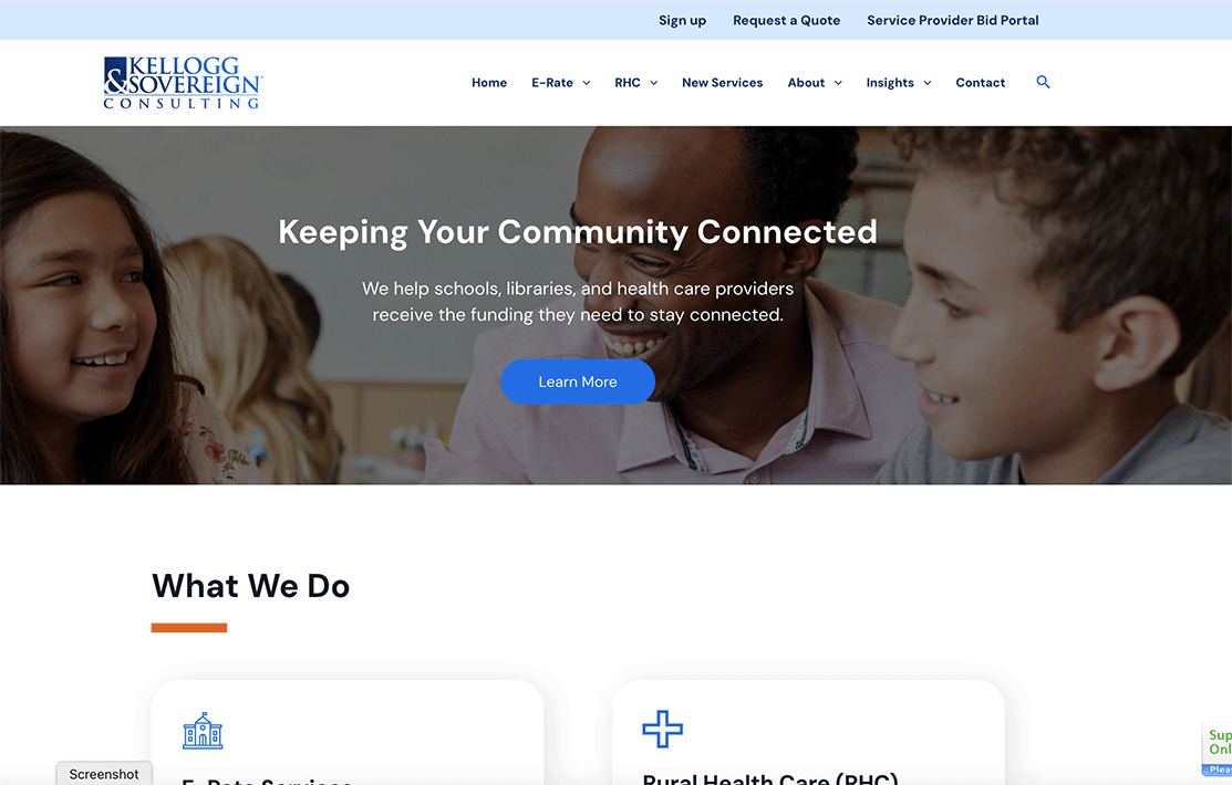 Kellogg & Sovereign Homepage Kellogg & Sovereign Homepage