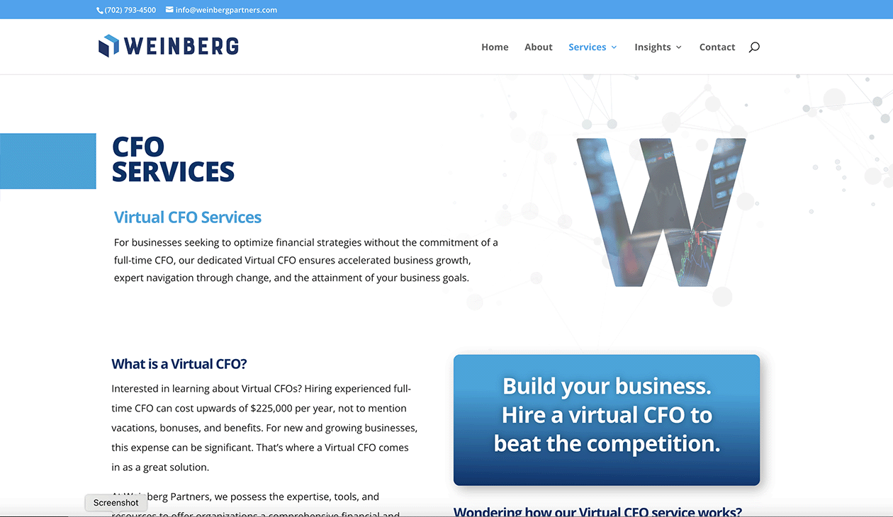 WP-CFOservices Weinberg Partners CFO Services
