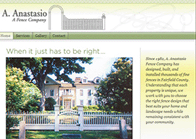 New Website for Local Fencing Company New Website for Local Fencing Company