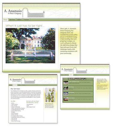 New Website for Local Fencing Company