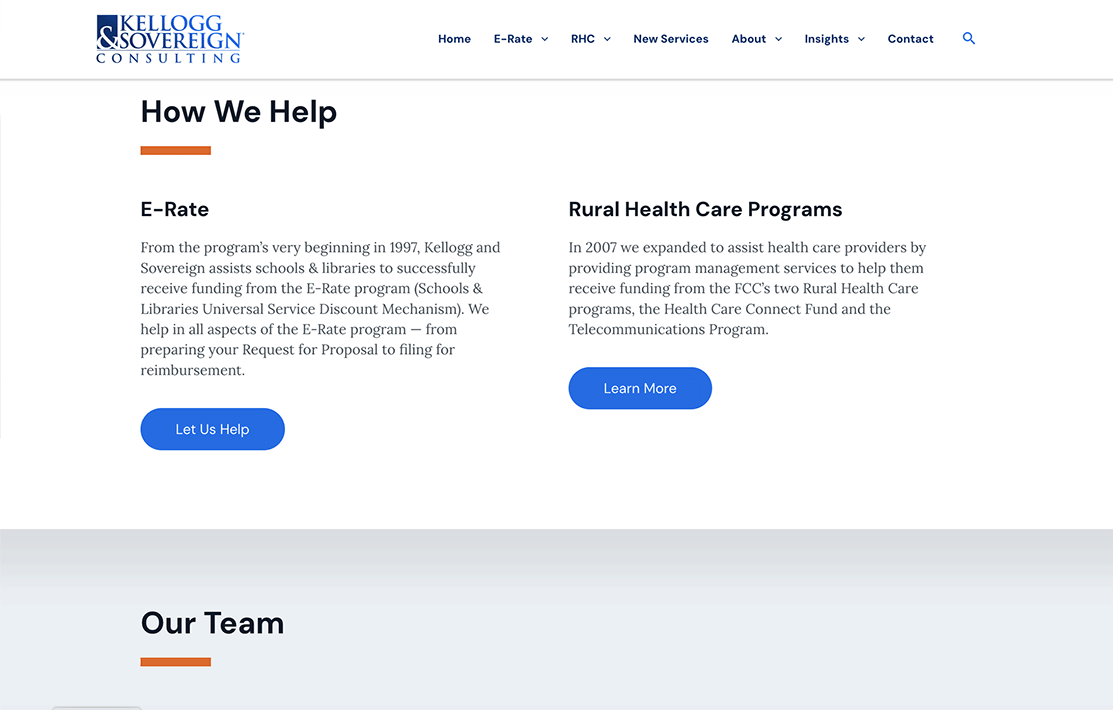 Kellogg & Sovereign About Us